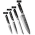 Japanisches Küchenmesser Set - Damast Messerset Premium